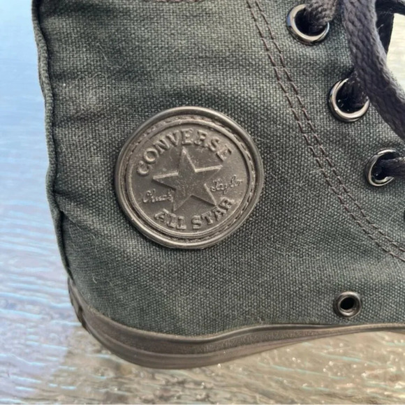 Converse All Star Chuck Taylor Black High Top Sneakers Unisex - Picture 8 of 12